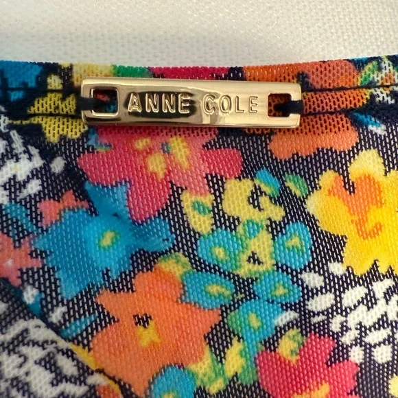 Anne Cole Red and Pink Swim Coverup Tunic - Picture 3 of 5